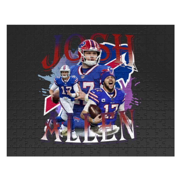 Vintage 90S Josh Allen Style Jigsaw Puzzle-image