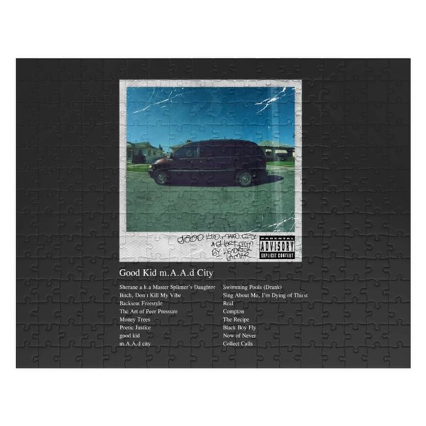 Kendrick Lamar Good Kid M.A.A.D City Jigsaw Puzzles-image