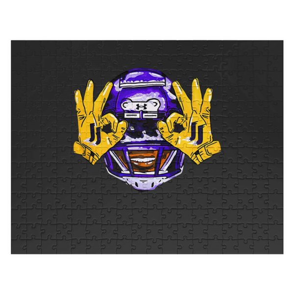 Justin Jefferson Vikings Football Minnesota Football Gift Fan Jigsaw Puzzles S-3xl