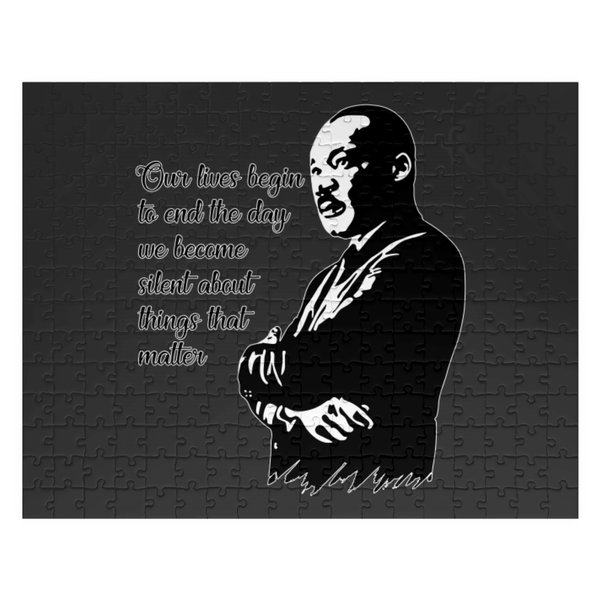 Martin Luther King Jr Jigsaw Puzzles For Men, Mlk Day Jigsaw Puzzles-image
