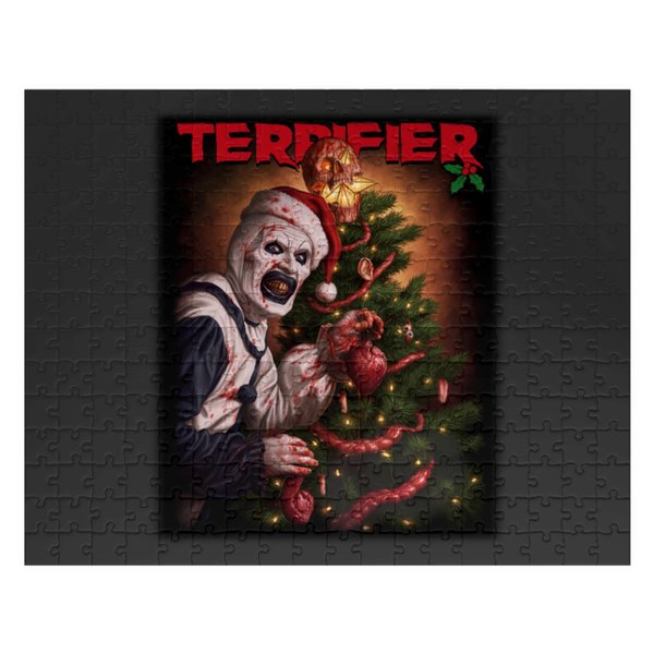 Terrifier Unisex Jigsaw Puzzles Girls Halloween Jigsaw Puzzles, Horror Characters-image