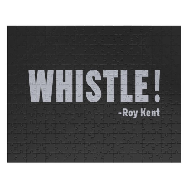 Ted Lasso Motivational Whistle! Roy Kent Soccer Futbol Jigsaw Puzzles