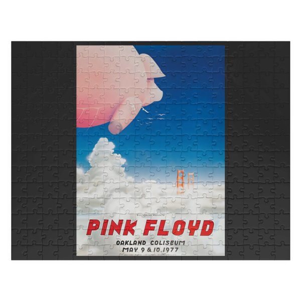 Pink Pig Flying Floyd Jigsaw Puzzles-image