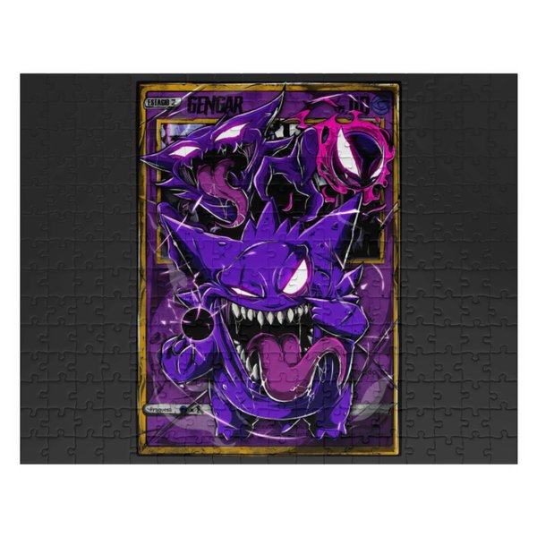 Gengar Ghost Gengar Gastly Haunter Jigsaw Puzzles, Go Jigsaw Puzzles, Birthday Gift-image