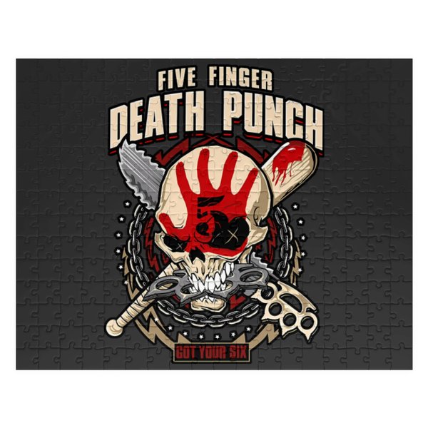 Sego Five Finger Death Punch Coffee Jigsaw Puzzles-image