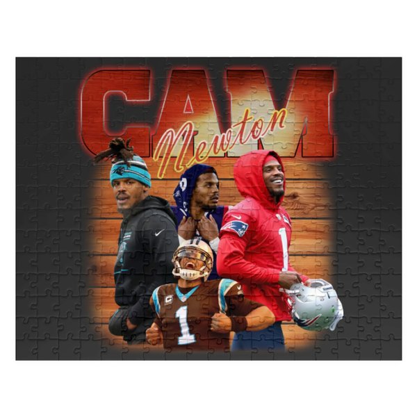 Cam Newton Vintage Jigsaw Puzzles, Vintage Cam Newton Jigsaw Puzzles-image