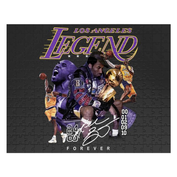 New "kobe Bryant Los Angeles Legend" Unisex Silkscreen Jigsaw Puzzles