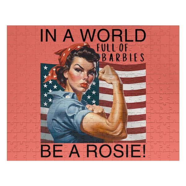 Rosie The Riveter Jigsaw Puzzles-image