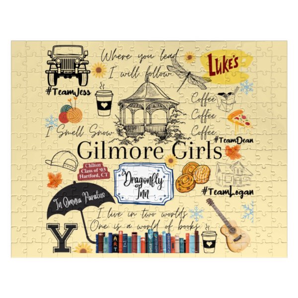 Gilmore Girl Jigsaw Puzzles, Stars Hollow Jigsaw Puzzles-image