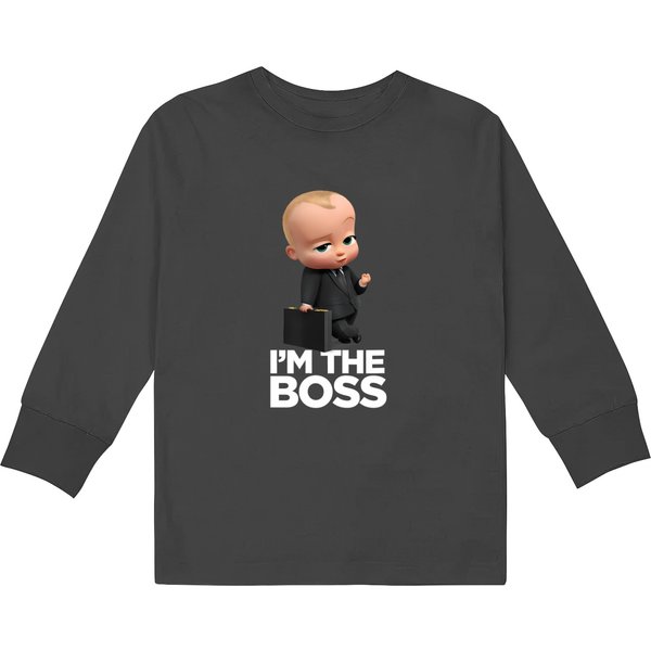 The Boss Baby Im The Boss Kids Long Sleeve T-Shirts-image