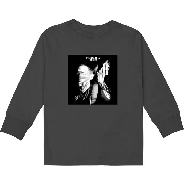 Phantogram Voices Kids Long Sleeve T-Shirts-image