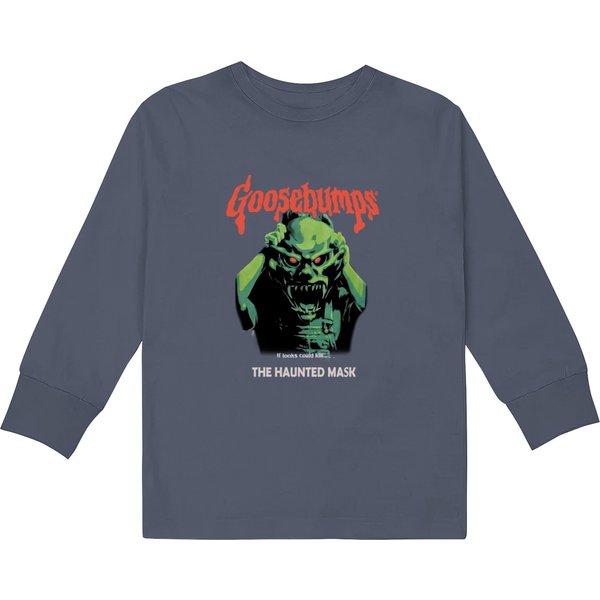 Goosebumps Haunted Mask Unisex Kids Long Sleeve T Shirts-image