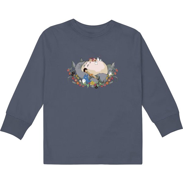 My Neighbor Totoro Kids Long Sleeve Shirts-image