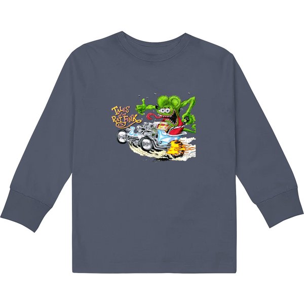 Rat Fink Classic Kids Long Sleeve T Shirts-image