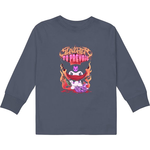 Slaughter To Prevail Cute Kawaii Kids Long Sleeve T Shirts-image