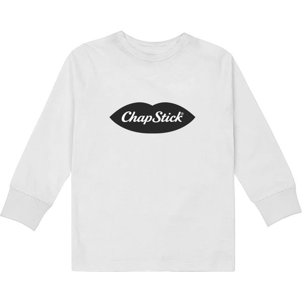 Chapstick Logo Kids Long Sleeve T Shirts-image