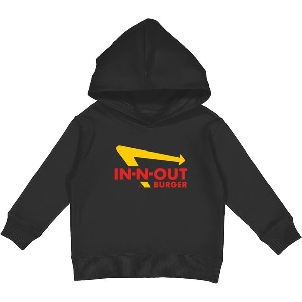 In And Out Burger Food Logo Restaurant Kids Pullover Hoodies-image