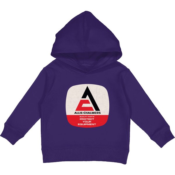 Vintage Style Allis Chalmers Tractor - Allis Chalmers - Kids Pullover Hoodies-image