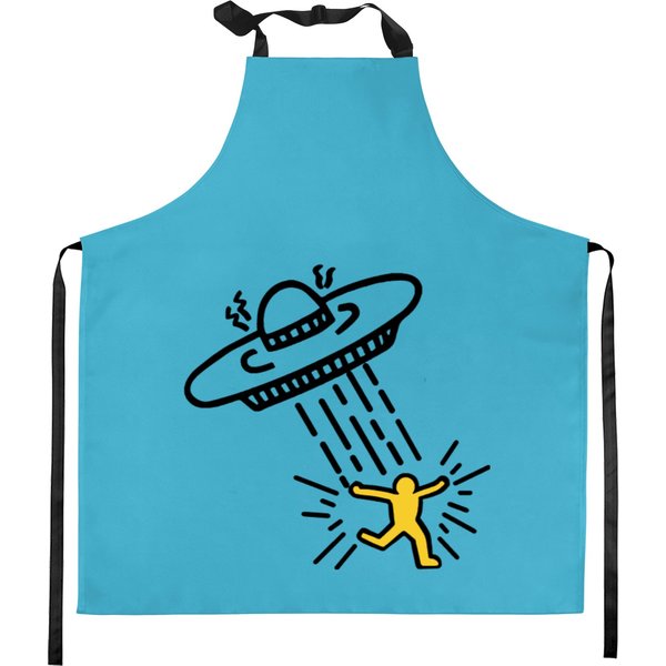 Vintage Keith Haring Kitchen Aprons Ufo Alien Workshop Kitchen Aprons-image