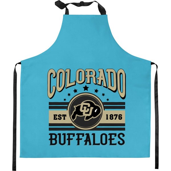 Colorado Buffaloes Football Est 1876 Kitchen Aprons, University Of Colorado Kitchen Aprons-image