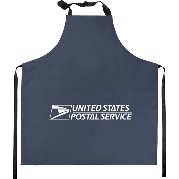 Postal Service Post Office Short Sleeve Kitchen Aprons All White Print, United Sps Postal Service Kitchen Aprons-image