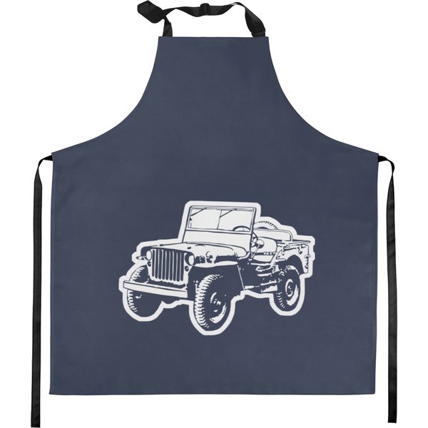 Willys Jeep (Diff. Color) Kitchen Aprons-image