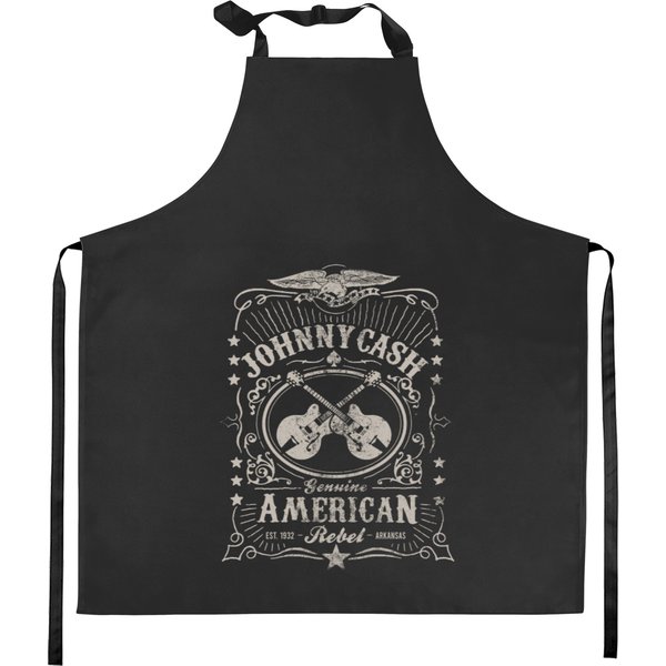 Johnny Cash Kitchen Aprons For Cooking-image