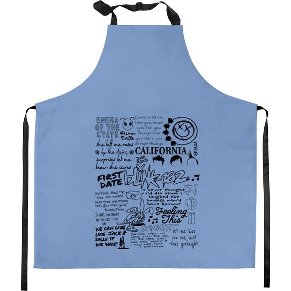B182 Kitchen Aprons, Blink -182 World Tour 2023, Pop-Punk Band Kitchen Aprons-image