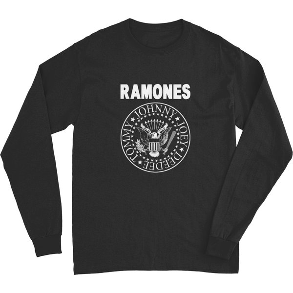 The Ramones Seal Logo Rock Punk Heavy Long Sleeves-image