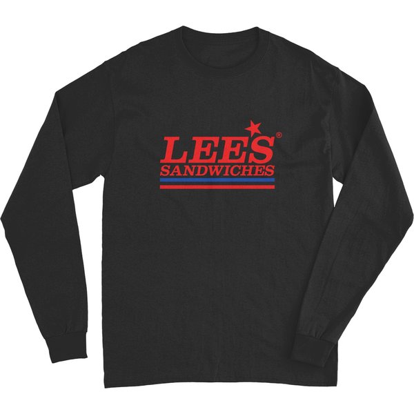 Lee's Sandwiches Food Logo Restaurant Chain Long Sleeves-image