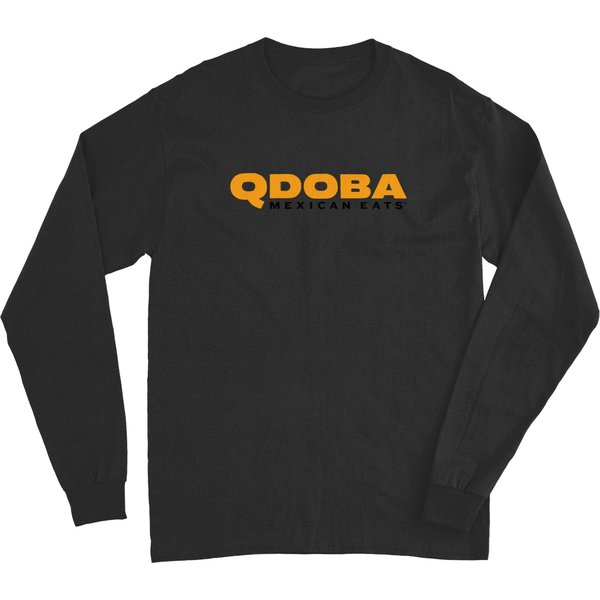 Qdoba Mexican Eats Restaurant Logo Long Sleeves-image