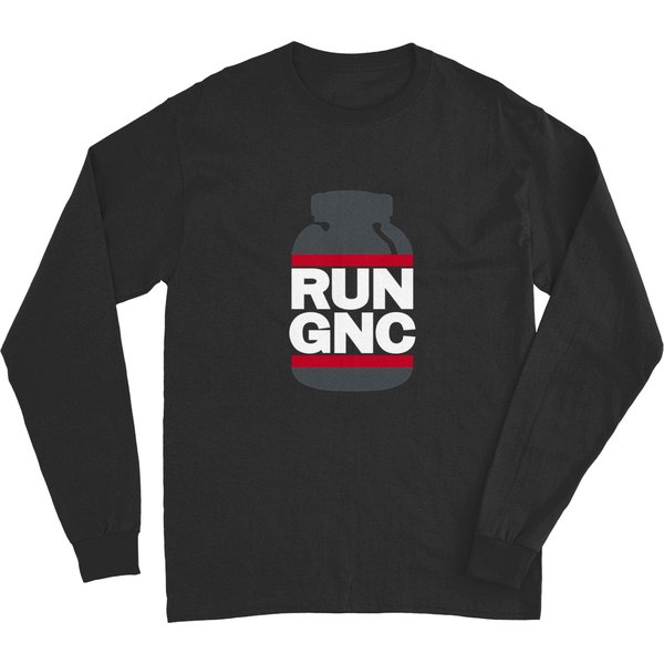 Run Gnc On Black Long Sleeves-image