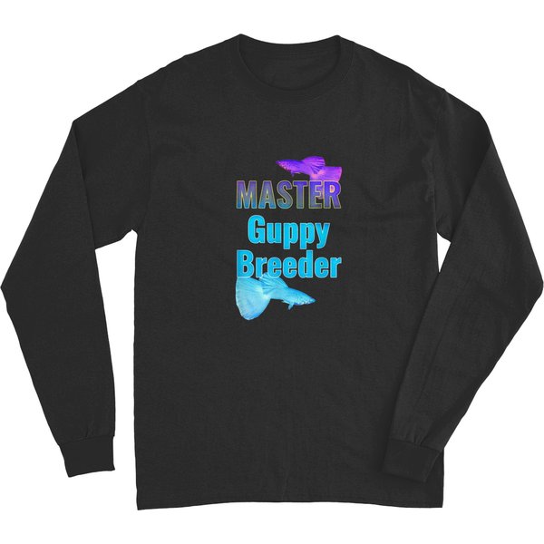 Master Guppy Breeder Aquarium Fish Long Sleeves-image