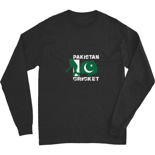 Pakistan Cricket Player Flag Long Sleeves-image