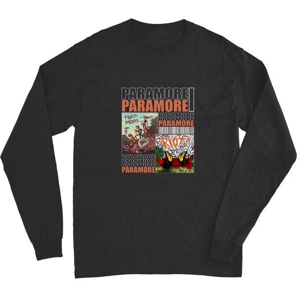 Vintage Paramore Tour Long Sleeves, Paramore Band 2023 Long Sleeves-image