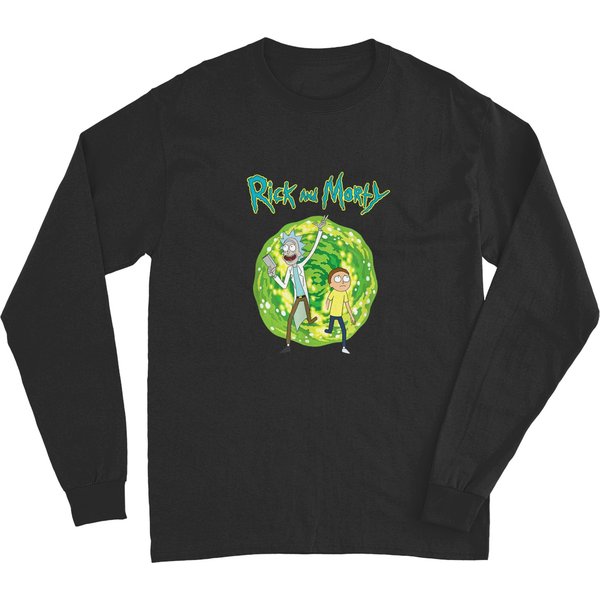 Rick And Morty Dimension Portal Long Sleeves-image