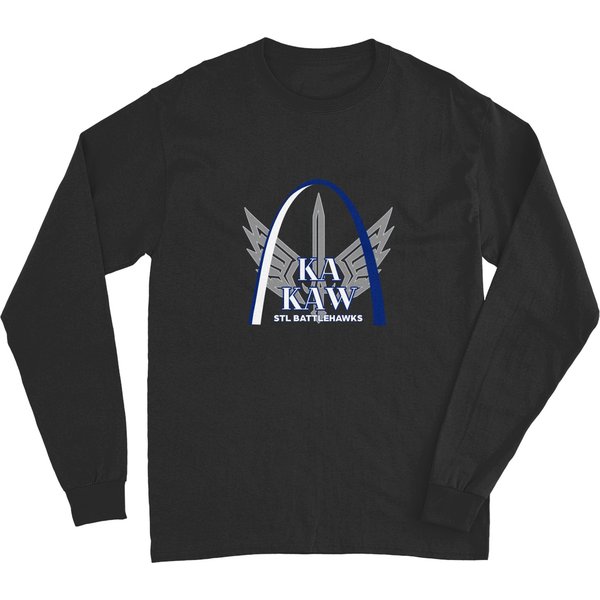 St. Louis Battlehawks Football Long Sleeves, Ka Kaw Stl Football Stl Battlehawks Gear-image