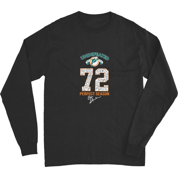 Miami Dolphin Undefeated 72 Perfect Season Long Sleeves-image