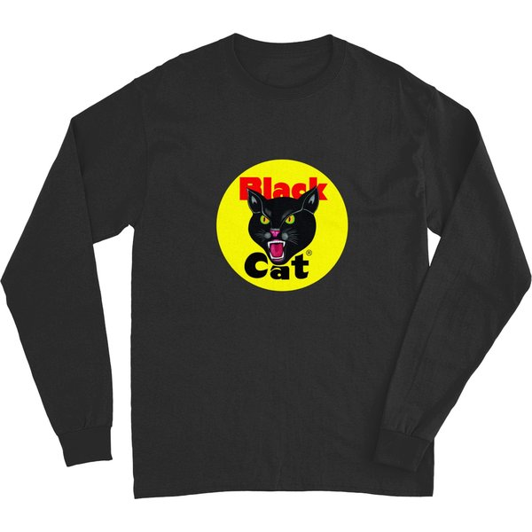 Black Cat Fireworks Premium Long Sleeves-image
