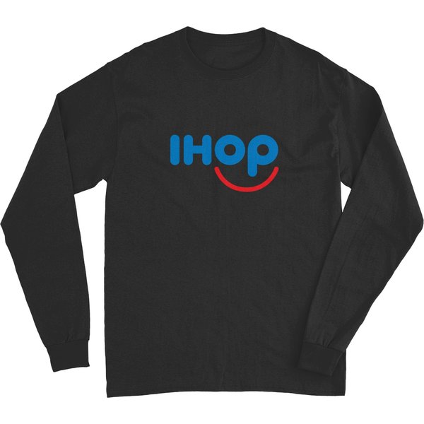 Ihop Food Logo Restaurant Logo Long Sleeves-image