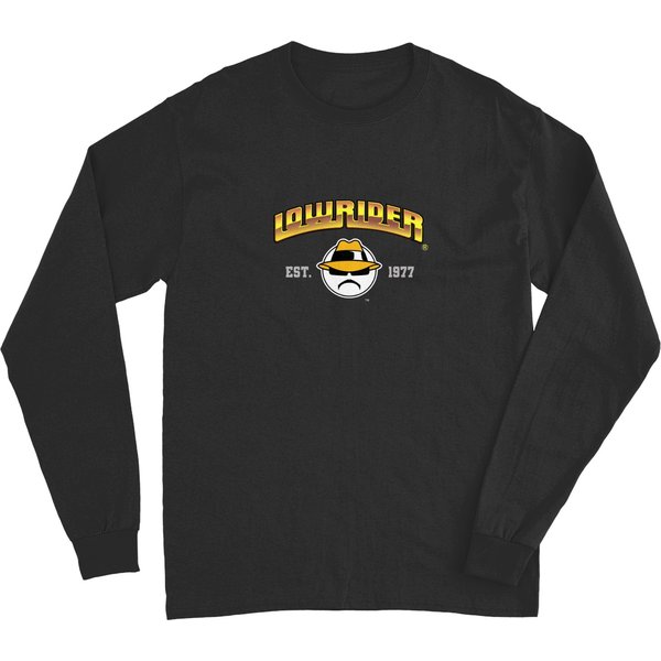 Lowrider Logo Men's Black Long Sleeves Clothing Long Sleeves-image