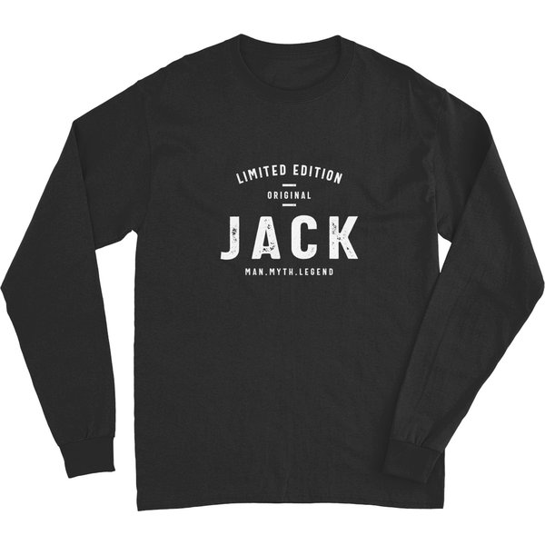 Mens Original Jack Funny Personalized Name Long Sleeves-image