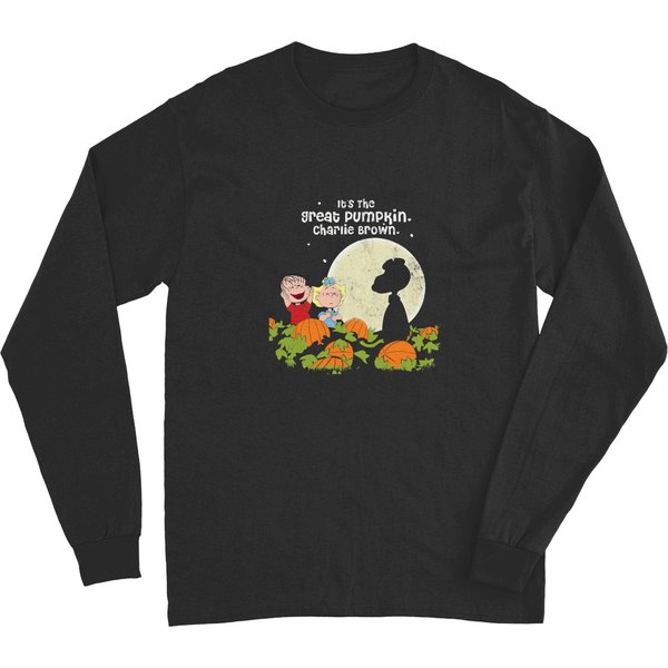 It’S The Great Pumpkin Charlie Brown Long Sleeves-image