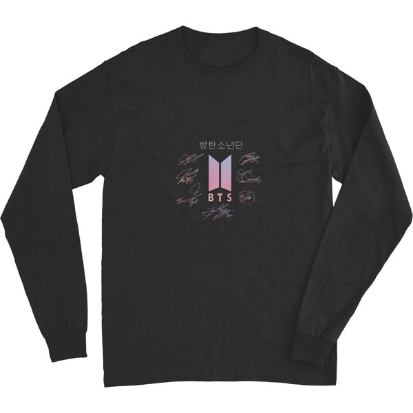 Bts Unisex Long Sleeve Shirt Gift For Kpop Fans-image
