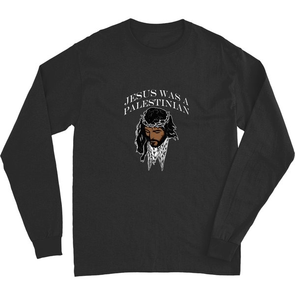 Jesus Was A Palestinian Jesus Keffiyeh Palestine Christian T Long Sleeves-image