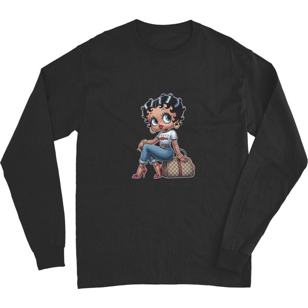 Betty Boop Bag Long Sleeves, Betty Boop Long Sleeves-image