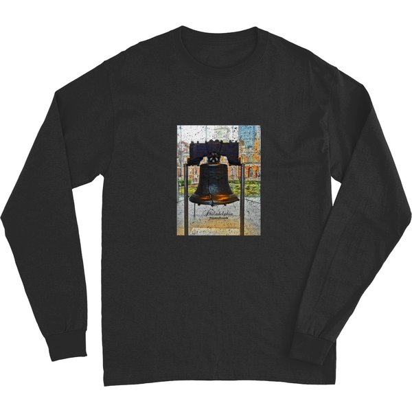 Philadelphia, Pennsylvania - The Liberty Bell &Amp_ Independence Hall Long Sleeves-image
