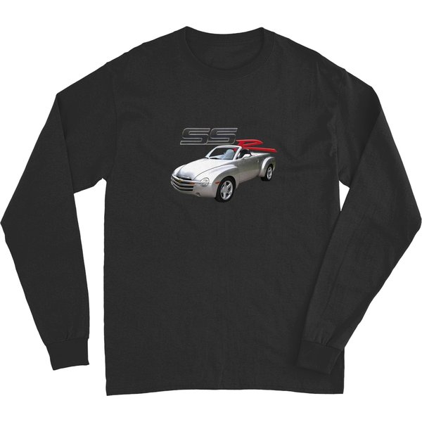 Ssr 2004 Silver Ssr On Front And Back Long Sleeves-image
