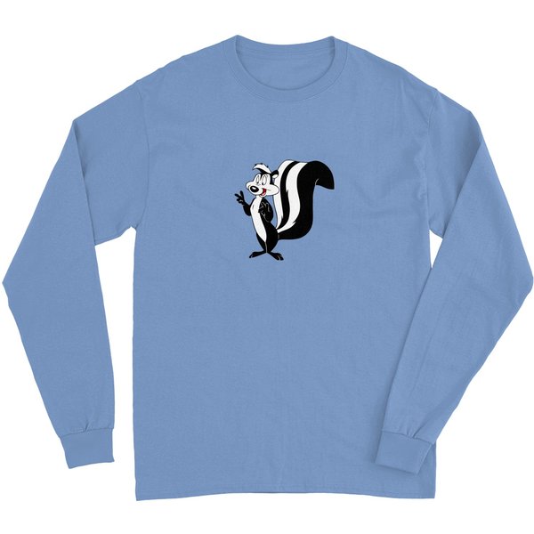 Pepe Le Pew Cotton Long Sleeves, Graphic Long Sleeves For Men, Women, Unisex, Casual Fashion-image