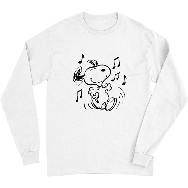 Dancing Snoopy Long Sleeves-image